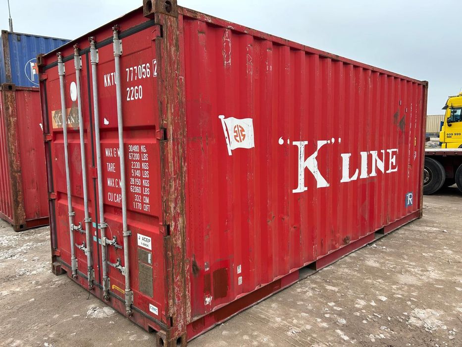 Kontener morski magazynowy budowlany 20DV 6 -metrowy