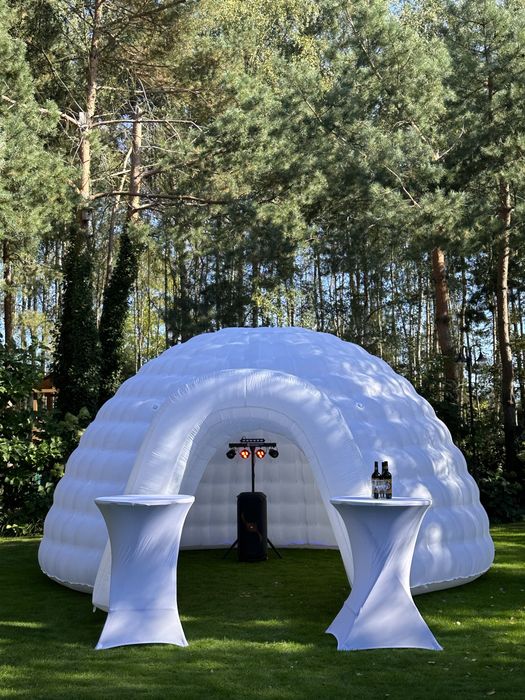Namiot imprezowy w kształcie igloo 6m, urodziny, osiemnastka, reklama