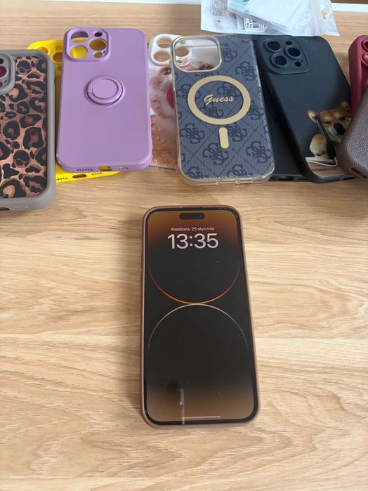 iPhone 14 Pro Max zbity tył reszta stan idealny