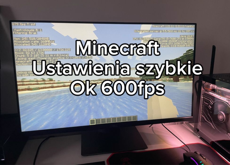 Mini komputer / GTX 1650 / i5 7600 / SSD + HDD / 8gb ram