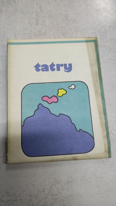 Tatry. Mapa panoramiczna z planem Zakopanego. Widok od północy