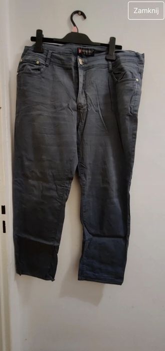 Spodnie szare długie