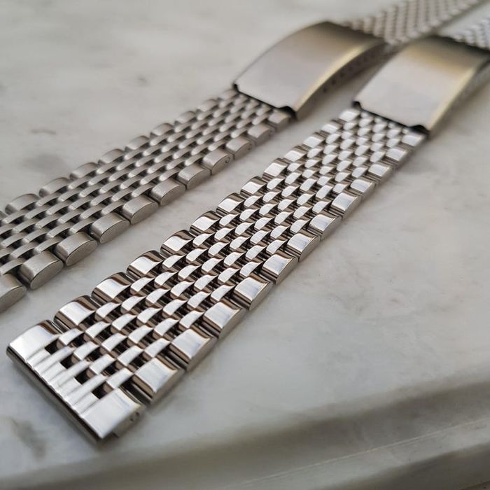 Bracelete de 18cm brushed relógio