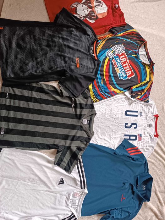 Недорого! Футболка.Спортивні футболки.Поло. Адідас.12-14 р. 158/164 см