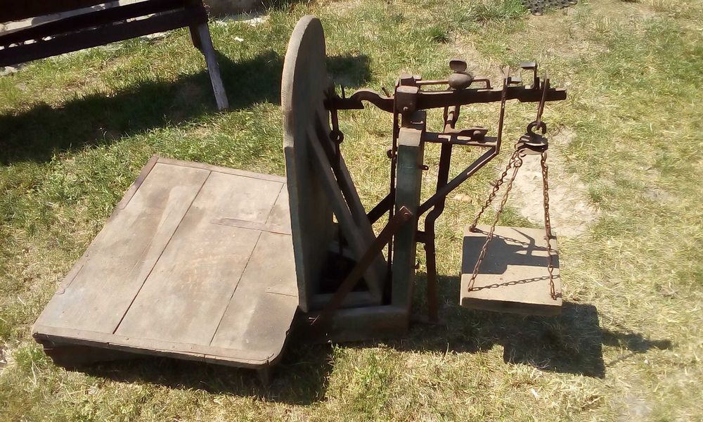 Stara waga rolnicza 210kg