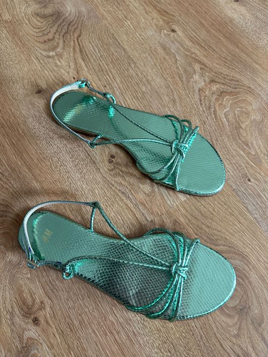Sandałki H&M 40 stan idealny