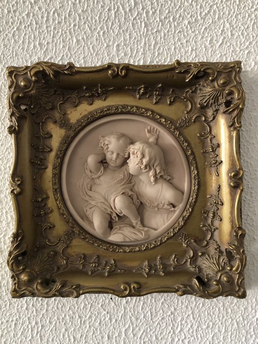 Quadros italianos em marmore