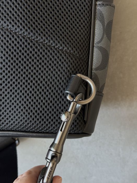 Мужская сумка Coach чоловіча сумка барсетка слінг месенджео клатч