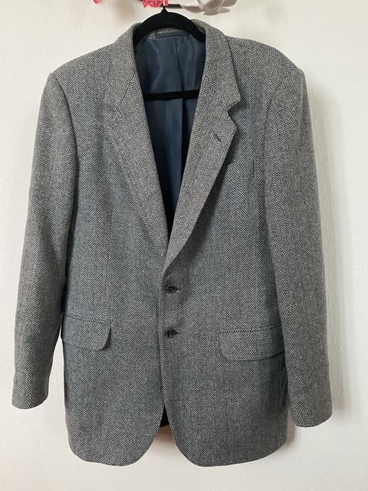 Класичний твідовий піджак 100% вовна