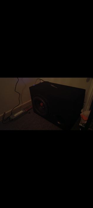 Subwoofer reiss rs-rx12 d2 wzmacniacz zasilacz skrzynia