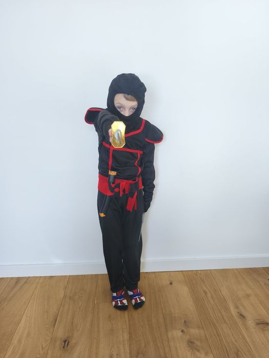 Nowy strój kostium Samuraj/Ninja Ninjago LEGO (Rozm.116/122)