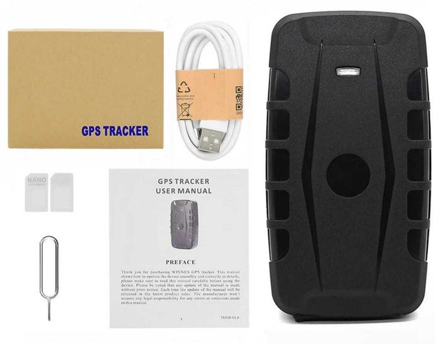 GPS трекер TKSTAR 915 на авто автомобиль на магните TK905 STAR TK 905