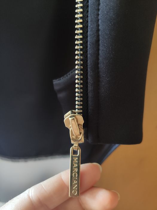 Vestido preto e branco, Marciano by GUESS