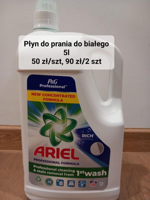 Żele Ariel, Persil i Płyny Lenor (Modła)