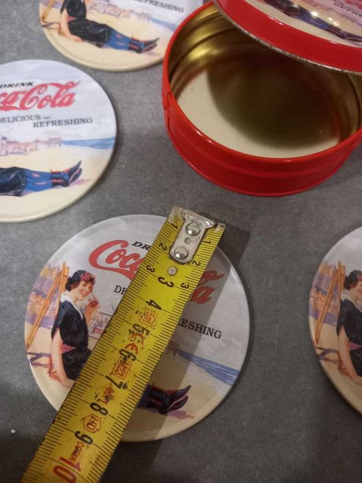 Colecção Coca Cola de base para copos