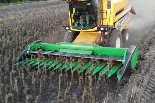 Соняшникова жниварка СХ-6 жатка Велесагро