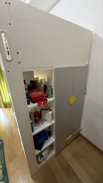 Cama Alta IKEA SMASTAD - impecavel