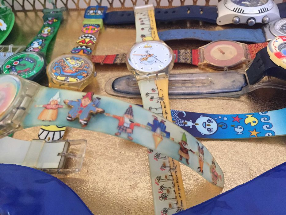 Relógios Swatch Vintage. De Colecção. Yellow Submarine; Gnomomania