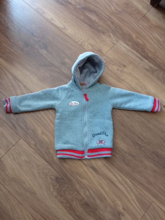 Bluza dresowa ocieplana 86-92cm