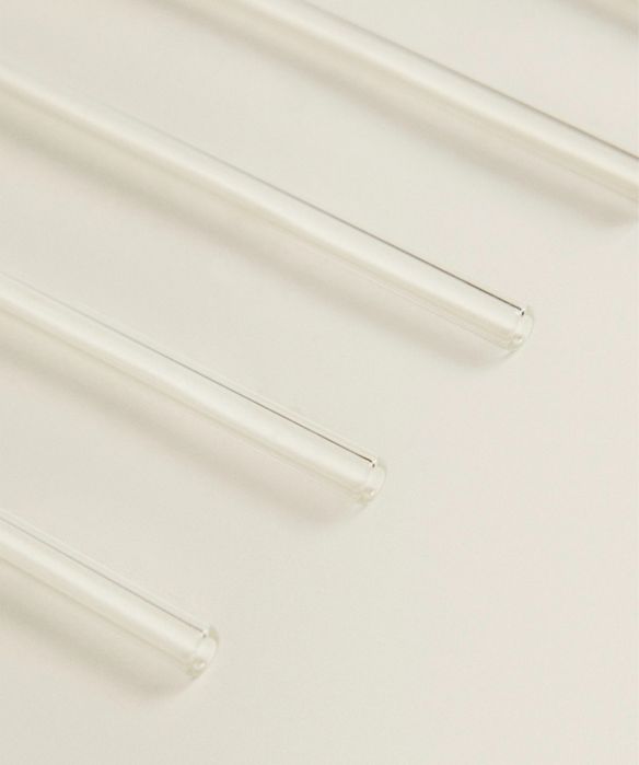 Conjunto 6 Palhinhas Borossilicato Zara Home NOVO