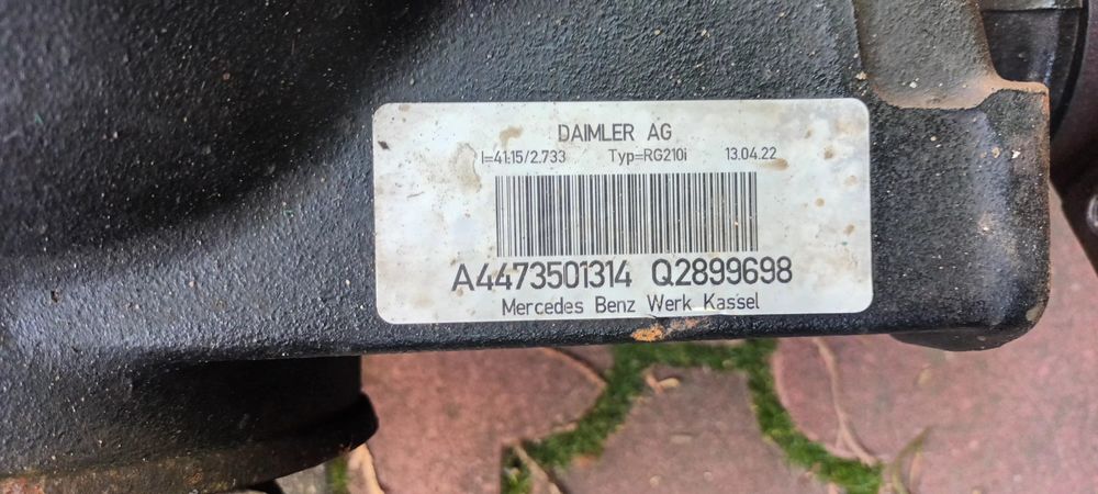 Dyfer tyl vito V klassa W447