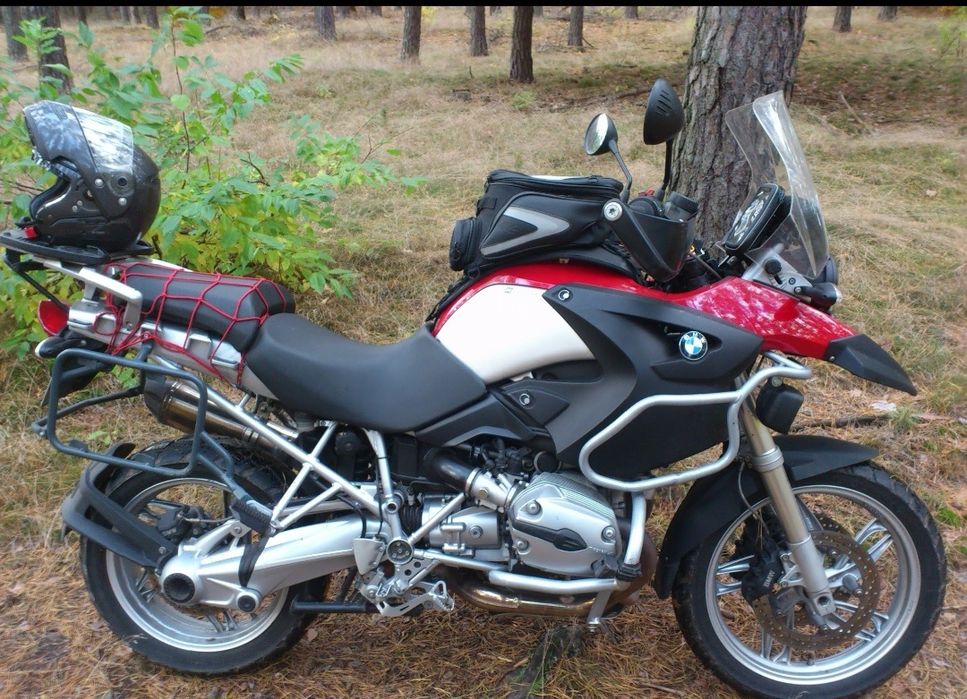 BMW 1200 GS. Kufry