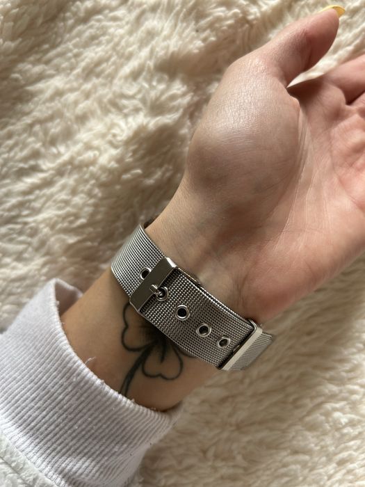 Relógio Prateado de Homem