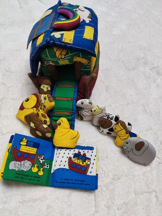 Інтерактивна м'яка плюшева іграшка "Ноїв ковчег" з тваринами
Інтеракти