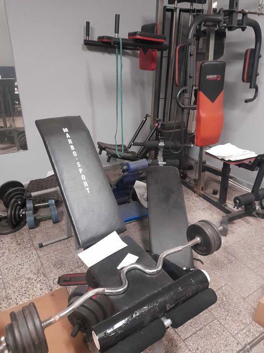 siłowania ławeczki  atlas kompletna