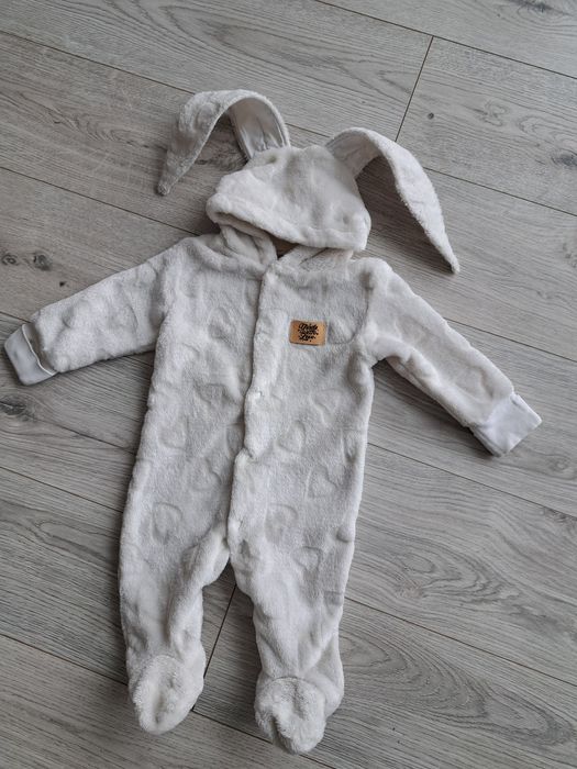 Комбінезон демісезонний плюшевий весна осінь 56