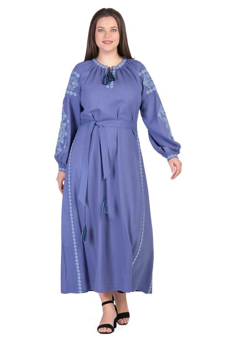 Лляна сукня вишиванка  "Злата"