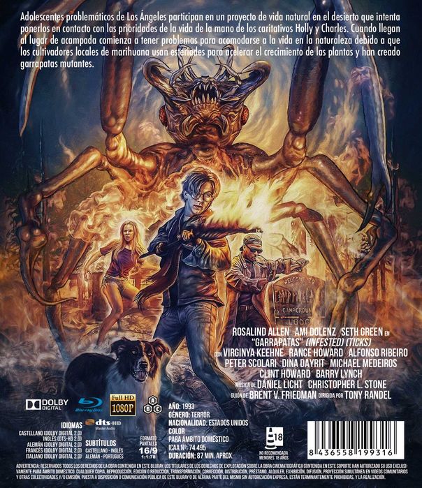 Garrapatas/Infested (Ticks) (Blu-Ray)
