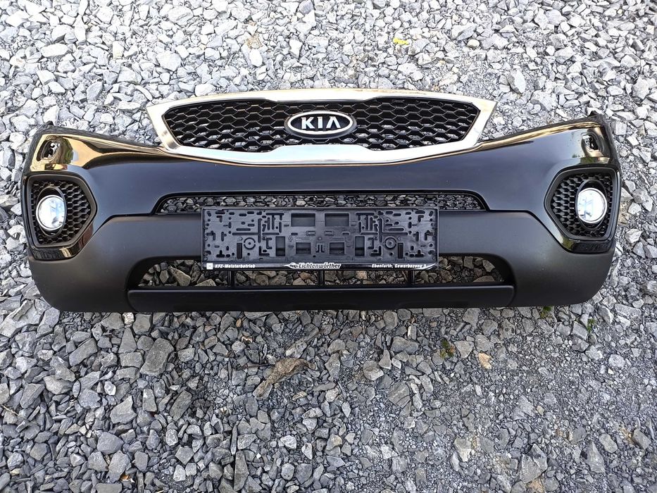 Zderzak przedni przód kompletny grill Kia Sorento II EB