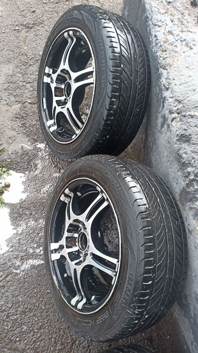 Продам диски с резиной 4x114.3