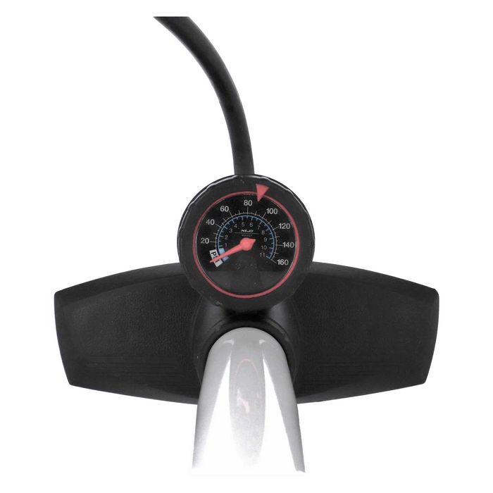 XLC PU-S07 – klasyczna pompka podłogowa z podwójną głowicą (11 bar)