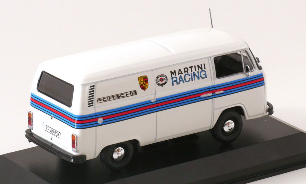 1/43 Miniatura Minichamps VW T2 Kombi - Porsche (ano 1972)