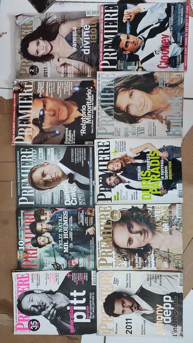 20 revistas de Cinema Premiére
