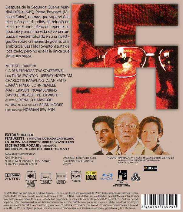 La Sentencia/A Declaração (Blu-Ray)-Importado