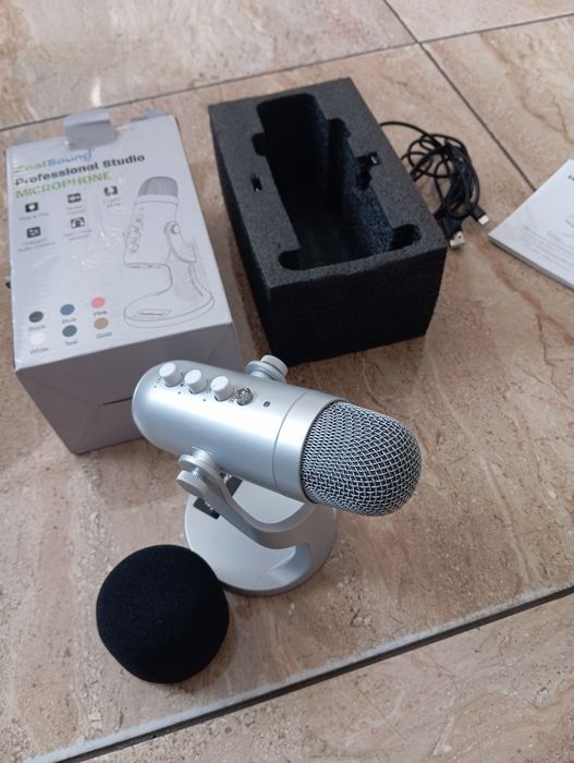 Mikrofon pojemnościowy nowy