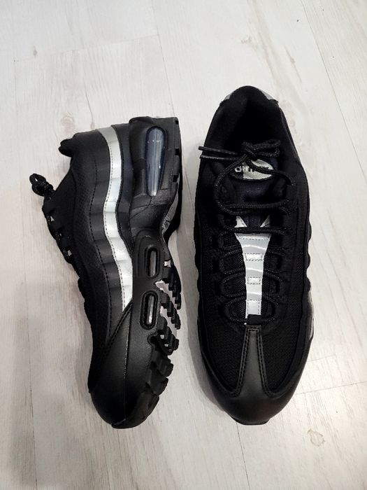 Кроссовки NIKE AIR MAX 95 Big Bubble  Metallic Silver нові original