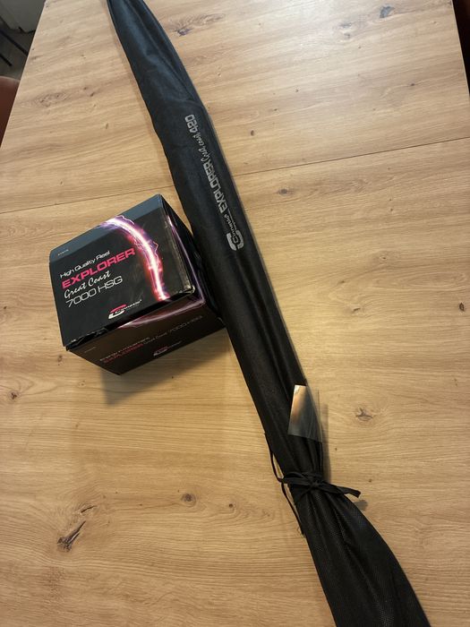 Cana Surfcasting Cinnetic Explorer Great Coast 420 + Carreto 7000 HSG
