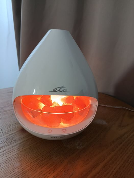Aroma dyfuzor z lampką solną  ETA HIMALAIA