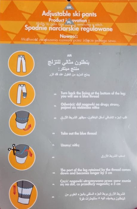 Spodnie narciarskie Active Protect 3000 WANABEE