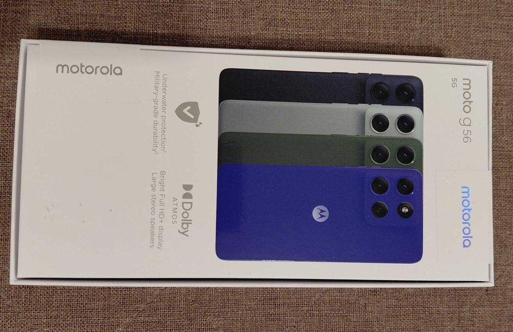 MOTOROLA Moto G56 5G 8/256GB 6.72"Niebieski NOWY PLOMBY