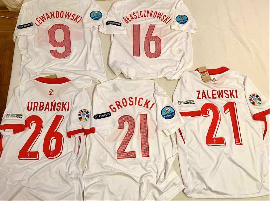 Piłka Nożna Nowe Koszulki Reprezentacji Polski Retro Kolekcja Gwiazd