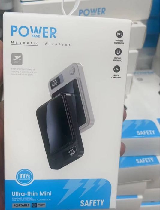 НАЙНИЖЧА ЦІНА‼️Магнітний Power Bank 10000mAh 22.5W (MagSafe) Магсейф