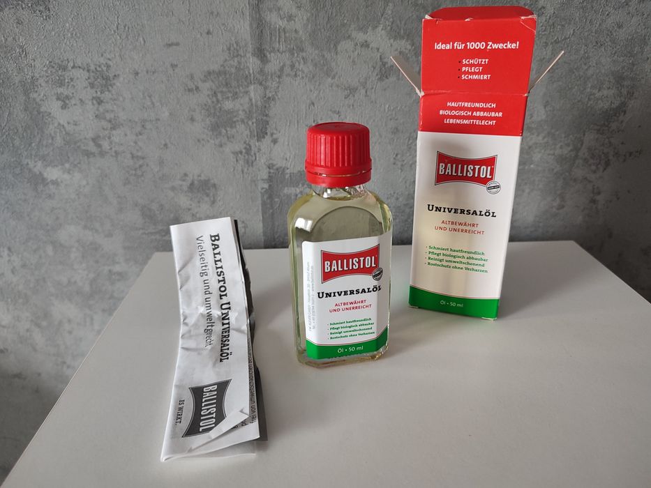Niemiecki olej do broni BALLISTOL 50ml