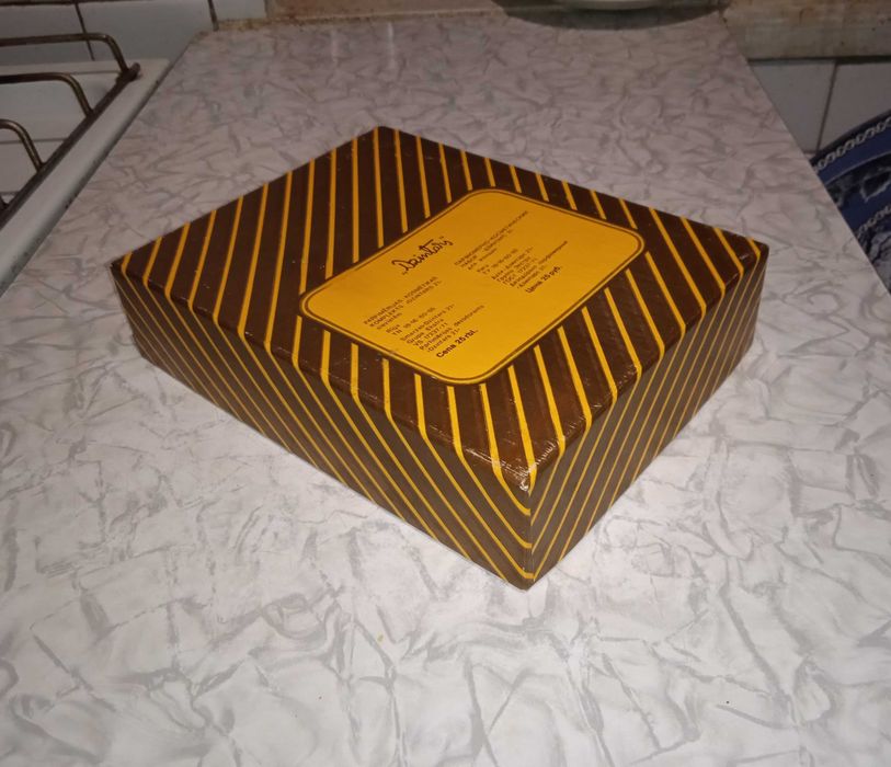 Коробка от духов Дзинтарс 21 раритет СССР