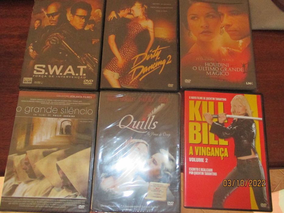 36 dvs's de filmes diversos - V