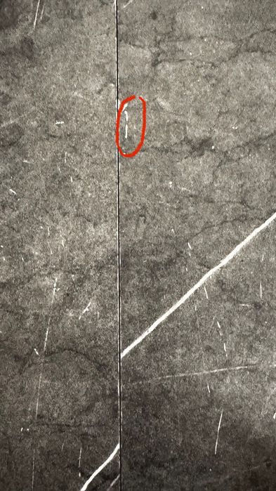 Mesa extensível efeito mármore preto